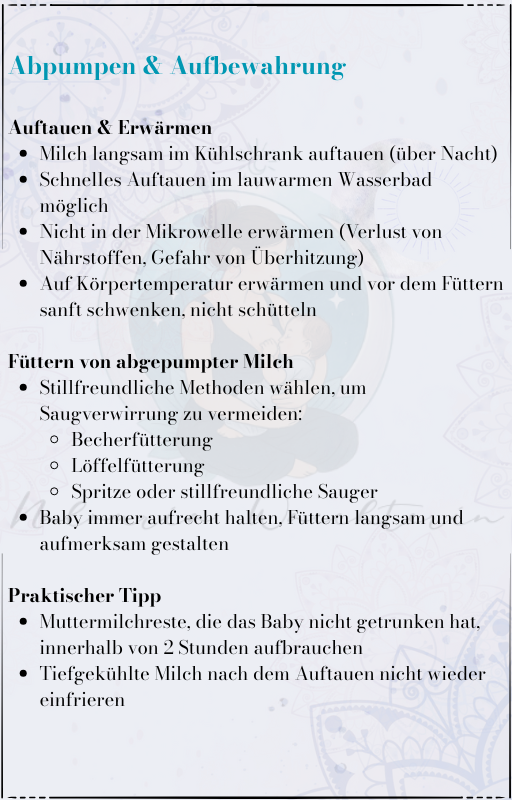 Stillen – ein Weg voller Nähe & Vertrauen