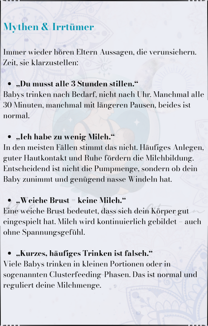 Stillen – ein Weg voller Nähe & Vertrauen